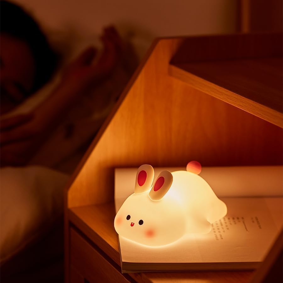 Cute Little Rabbit Night Lamp