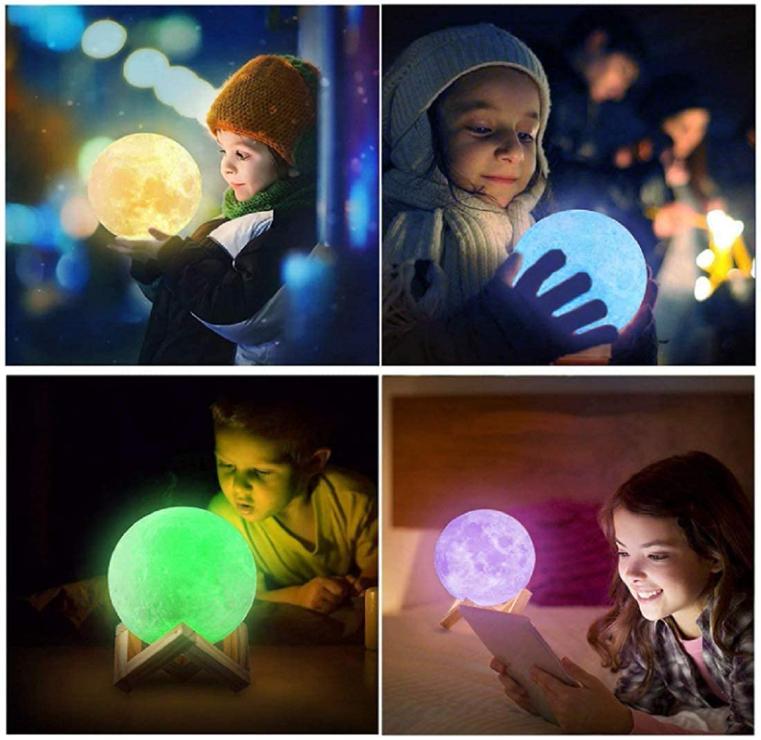 3D Moon Light Lamp – Hold the Moon in Your Hands!