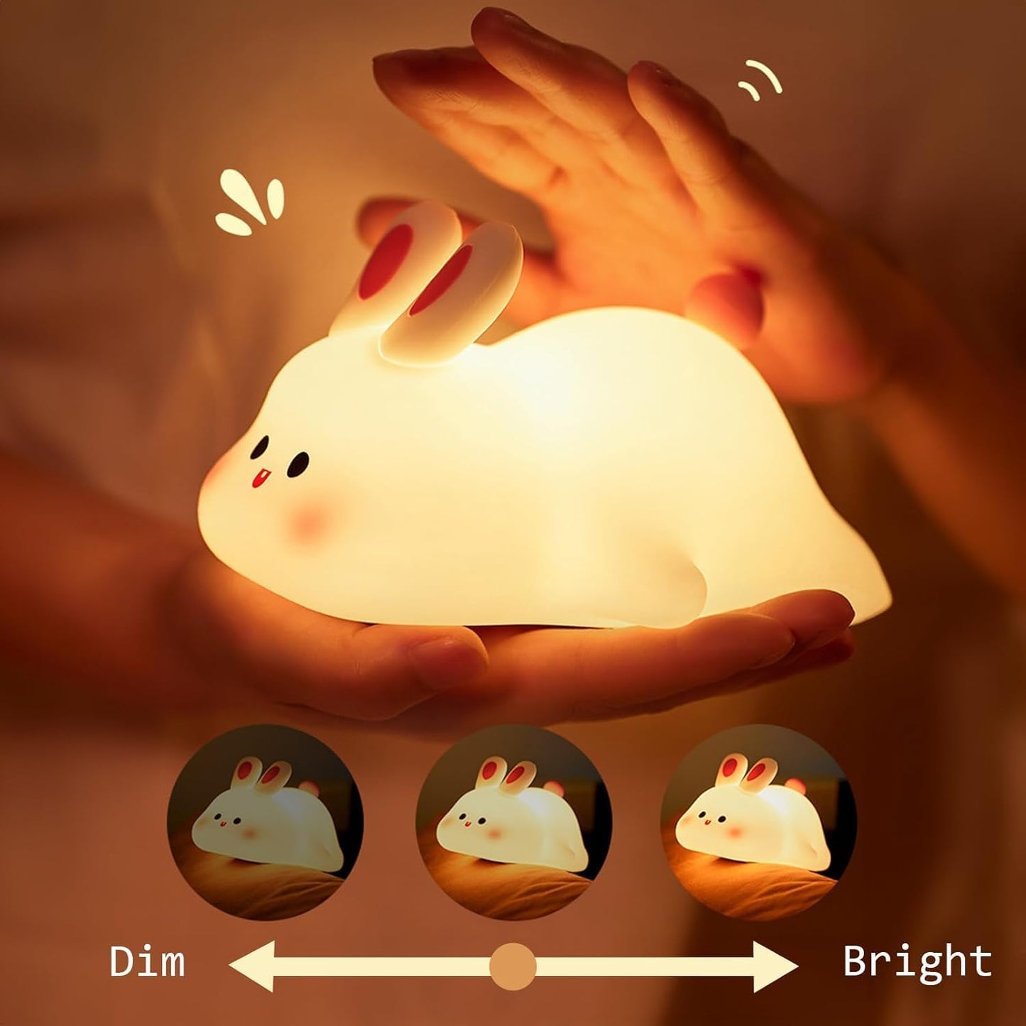 Cute Little Rabbit Night Lamp