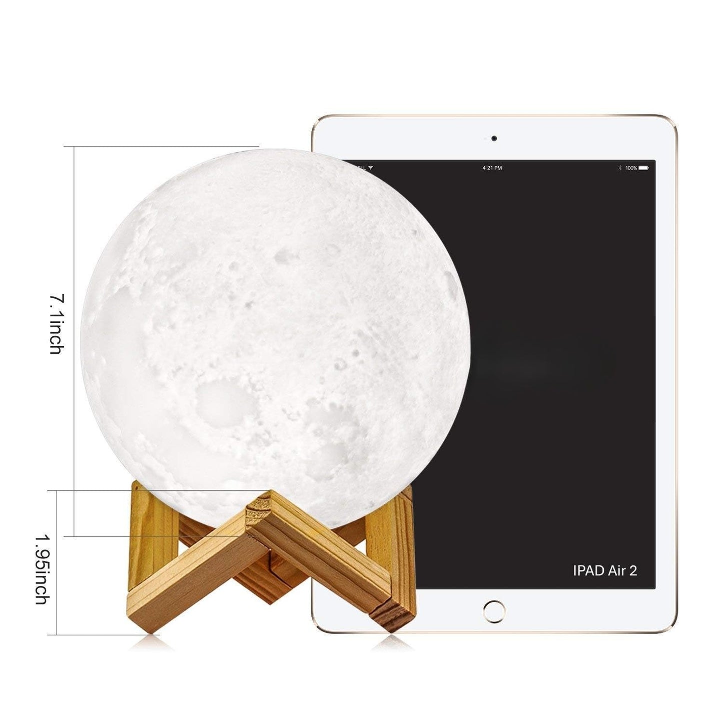 3D Moon Light Lamp – Hold the Moon in Your Hands!