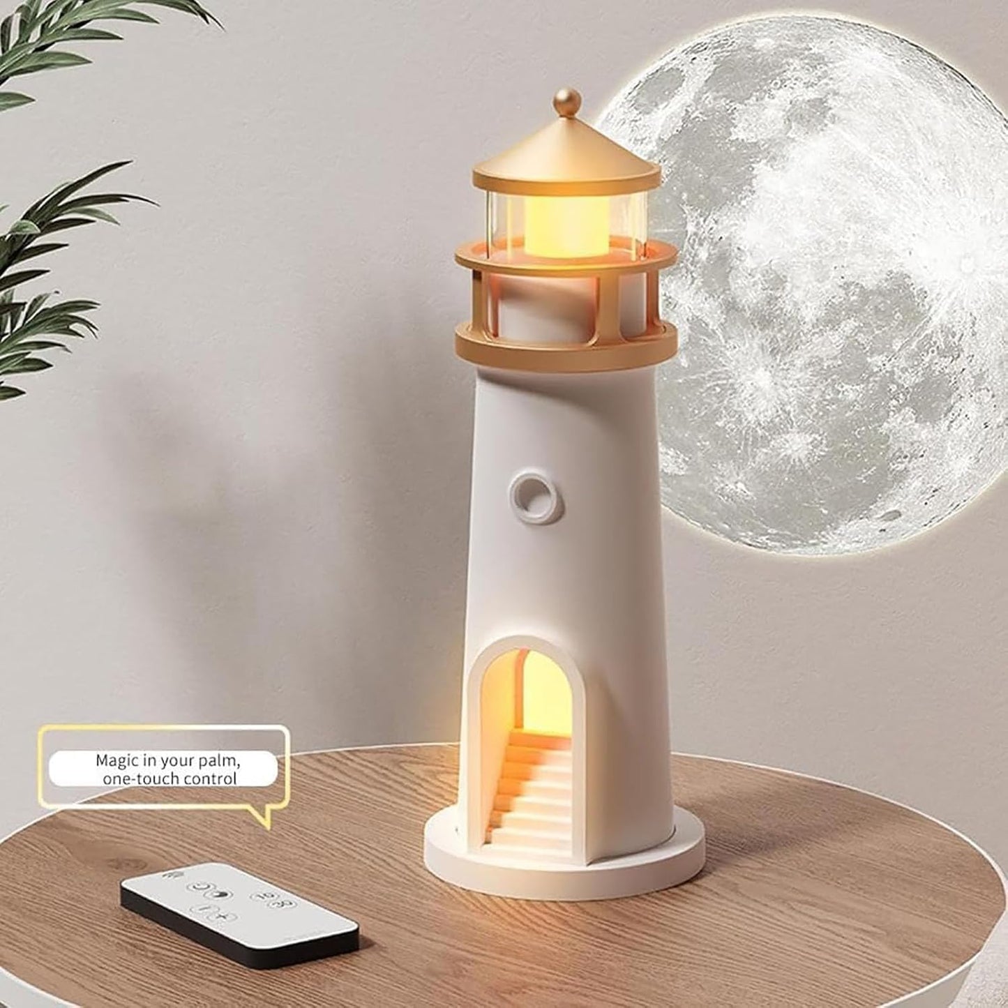 3.Light House Moon Projector Lamp – Turn Your Room Into a Dreamland
