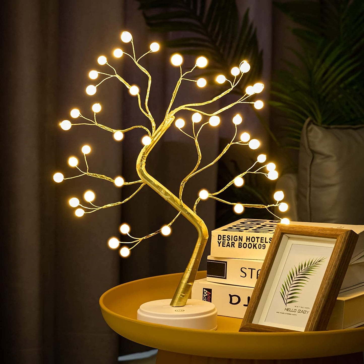 Pearl Bonsai Tree Lamp 36-LED – A Touch of Natural Elegance