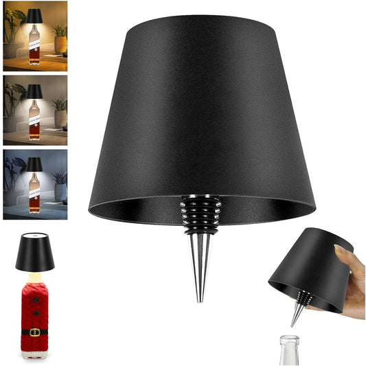 4.Bottle Lamp Shade – Turn Any Bottle Into a Beautiful Lamp (Black)