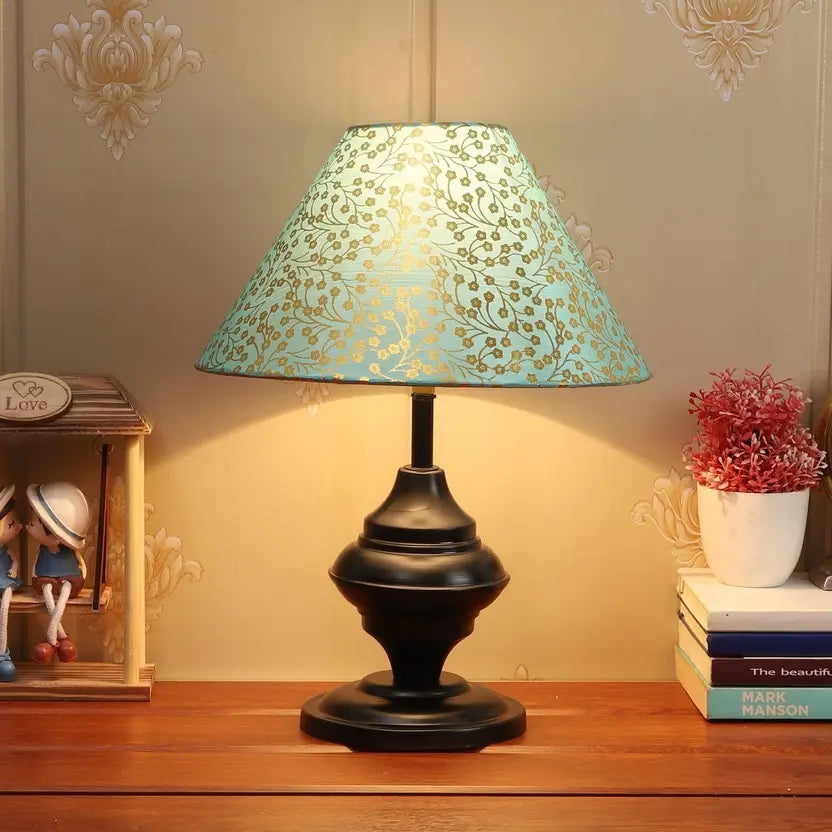 Green & Gold Table Lamp – A Touch of Luxury, A Glow of Style